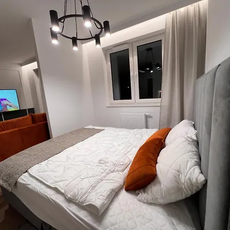 Gold Sleep We Wroclawiu Z Prywatnym Jacuzzi I Duzym Lozkiem アパート ヴロツワフ