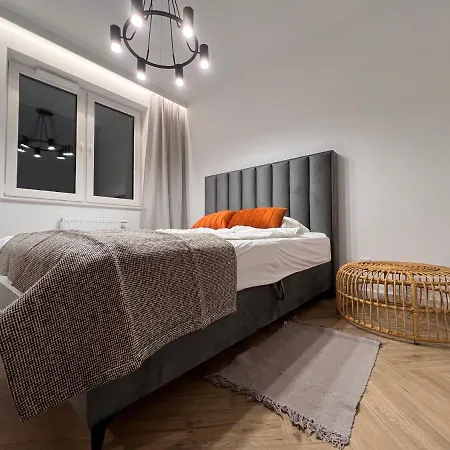 Lägenhet Gold Sleep We Wroclawiu Z Prywatnym Jacuzzi I Duzym Lozkiem *